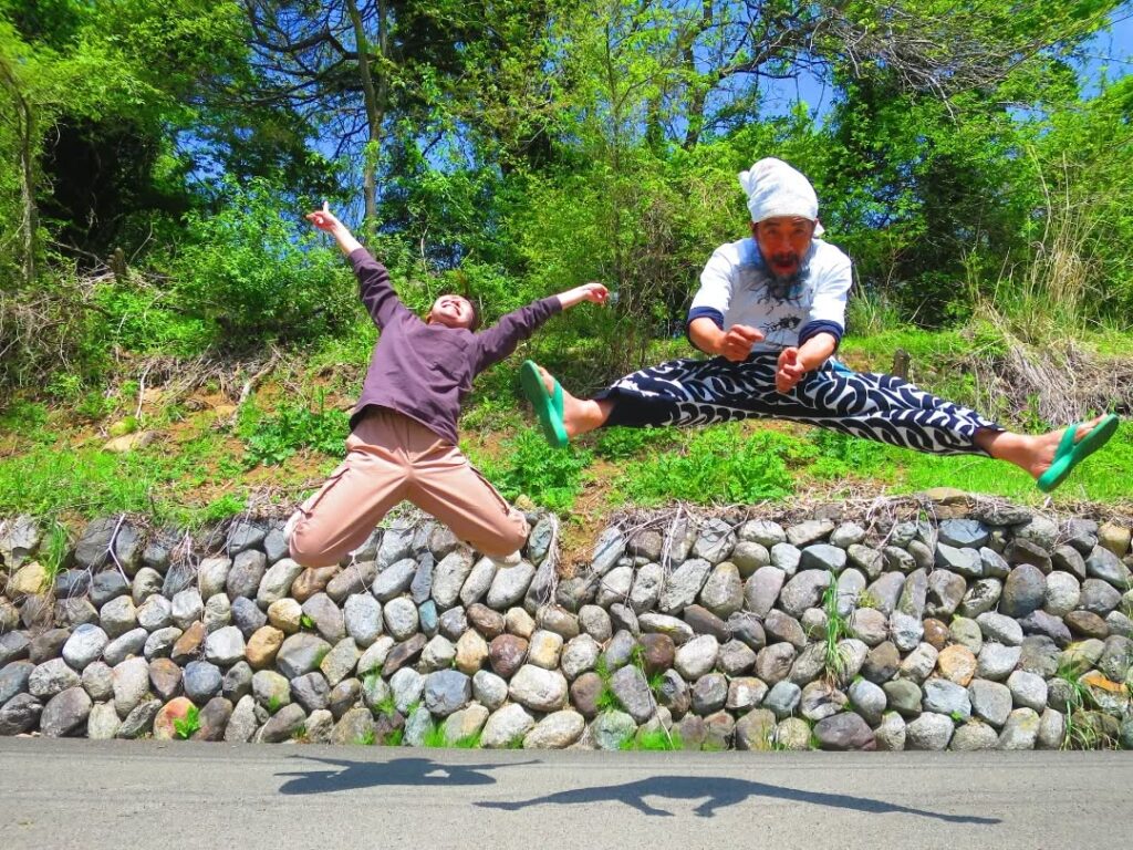 ジャンプ写真